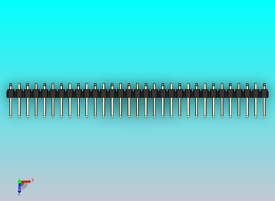 DS1022彩色排针 黑色 31p 100mil 类型 SMT R1 版本1.0.zip