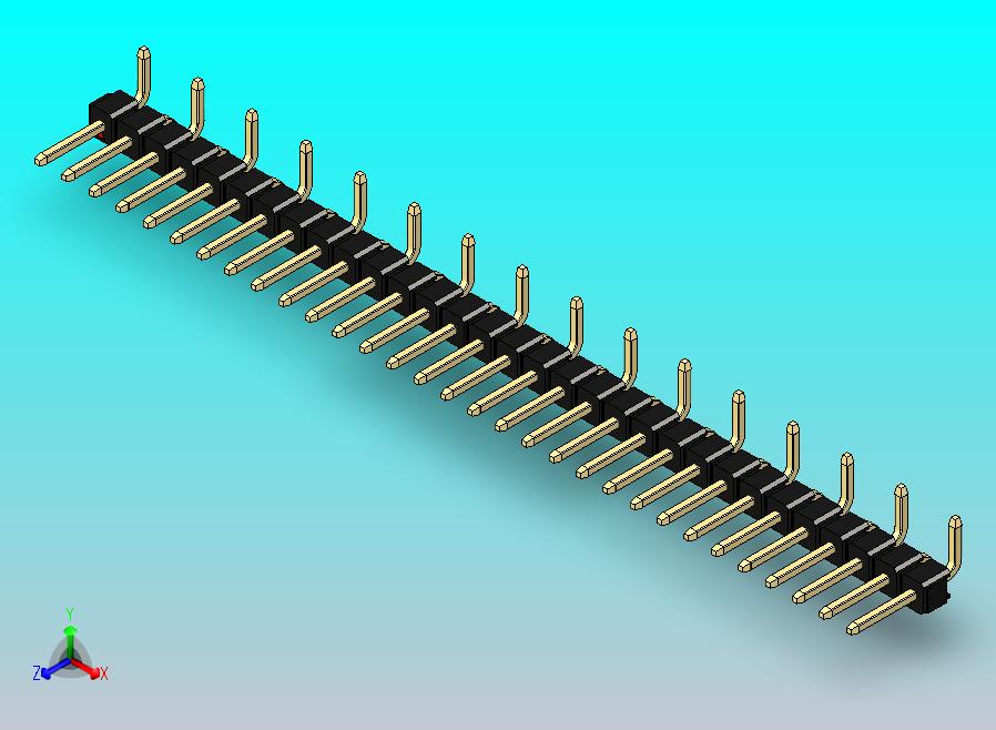 DS1022彩色排针 黑色 31p 100mil 类型 SMT R1 版本1.0.zip