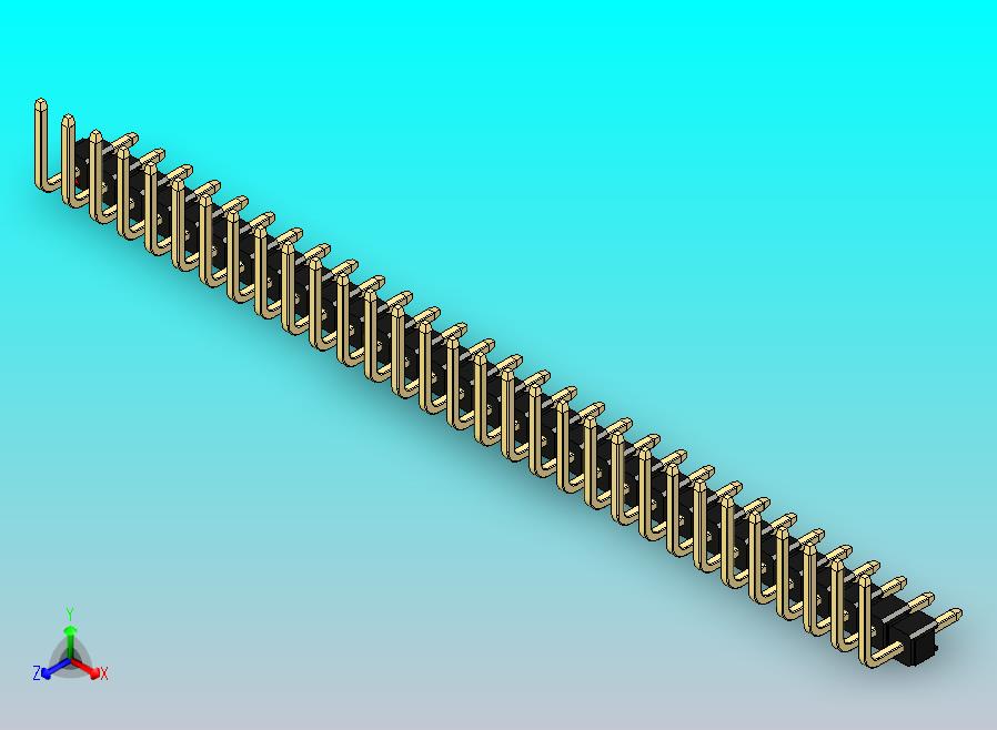 DS1022彩色排针 黑色 31p 100mil 类型U 版本1.0.zip