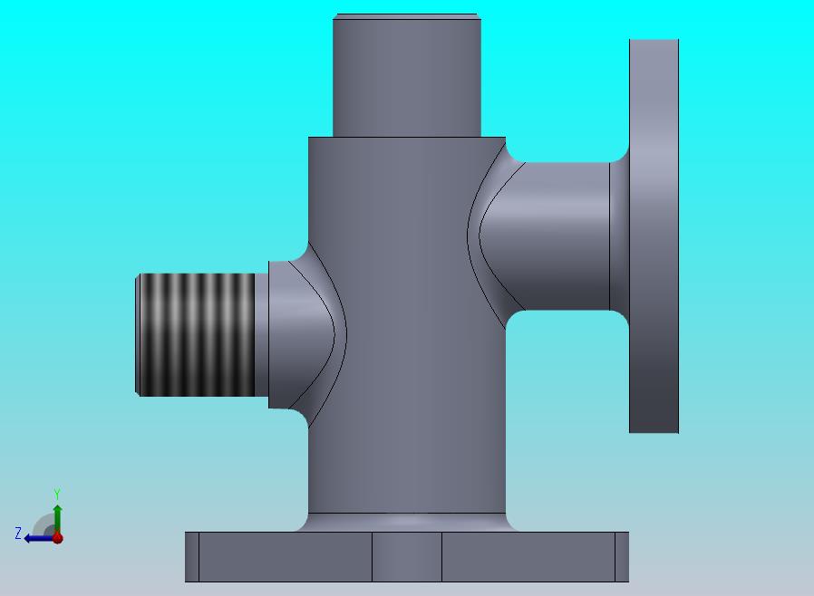 多端口法兰连接器