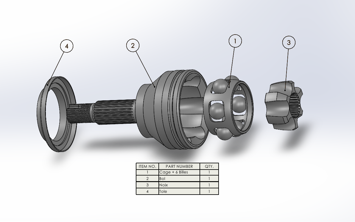 丰田AURIS II的CV接头