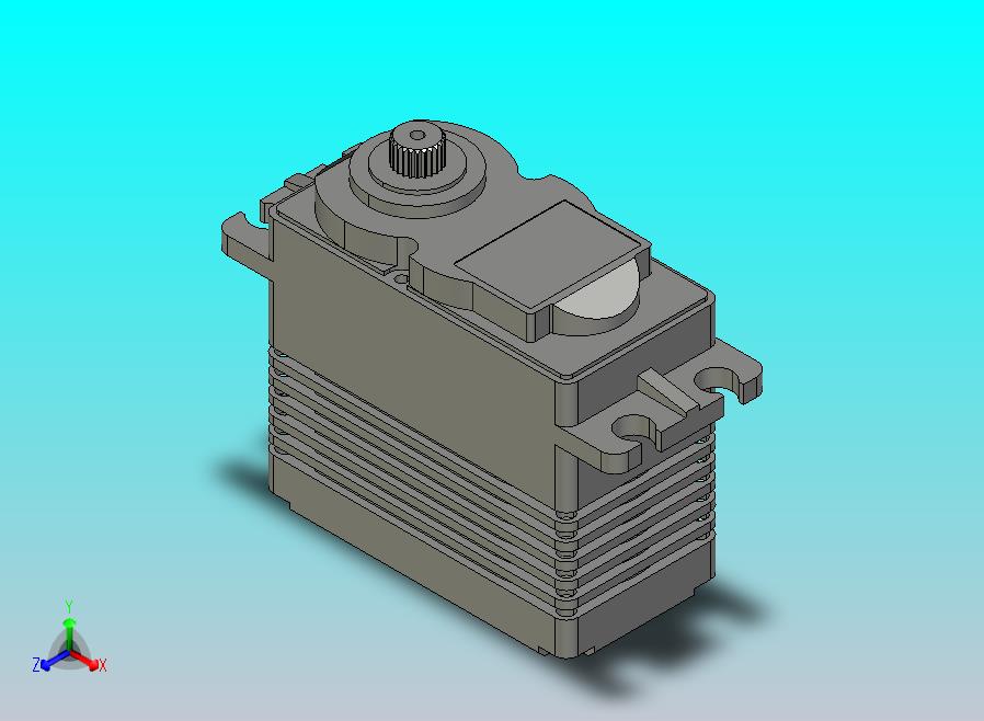怪物扭矩钛齿轮伺服