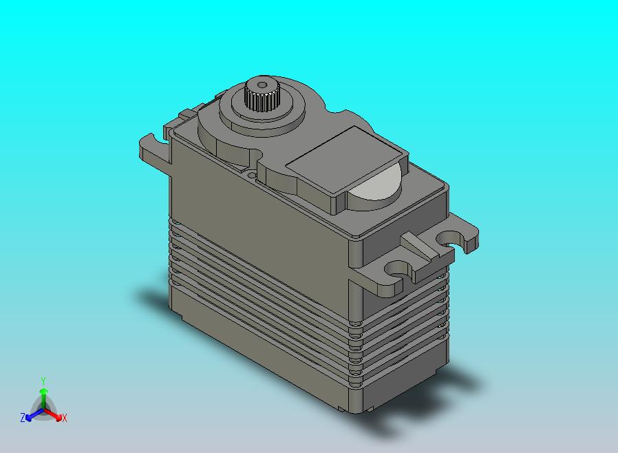 怪物扭矩钛齿轮伺服