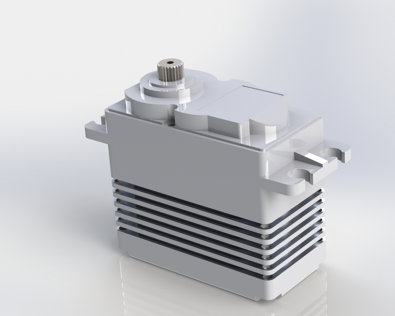 怪物扭矩钛齿轮伺服