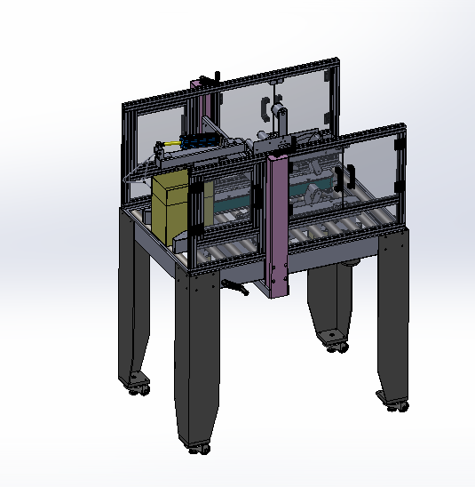 纸箱封口机框架