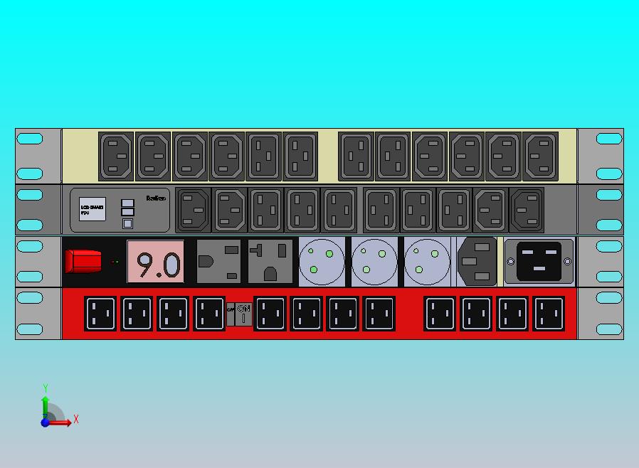 智能机架 PDU 示例