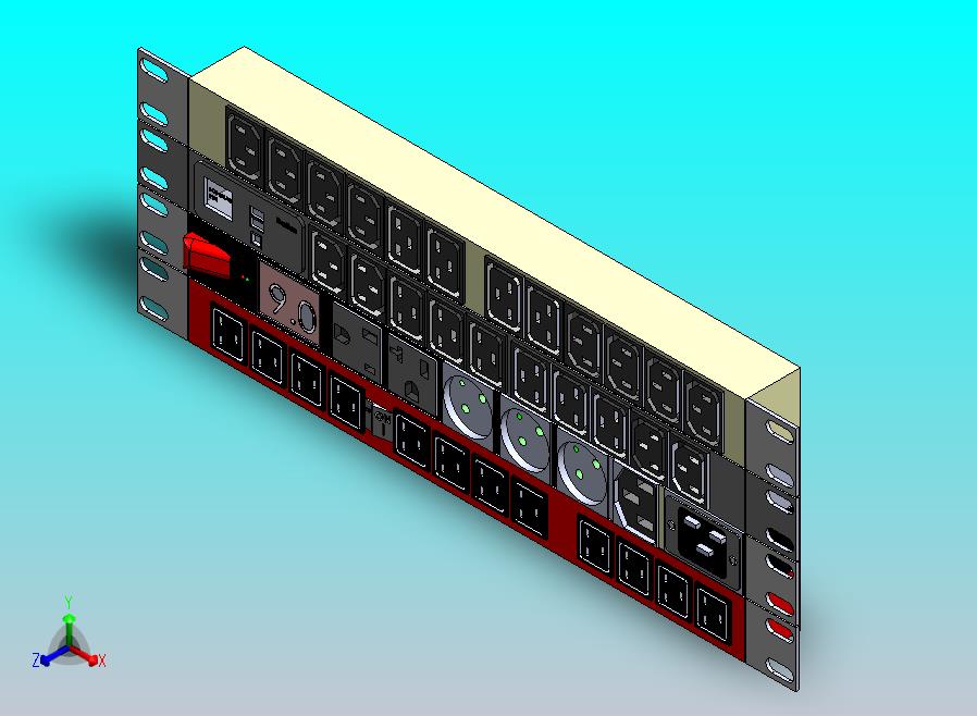 智能机架 PDU 示例
