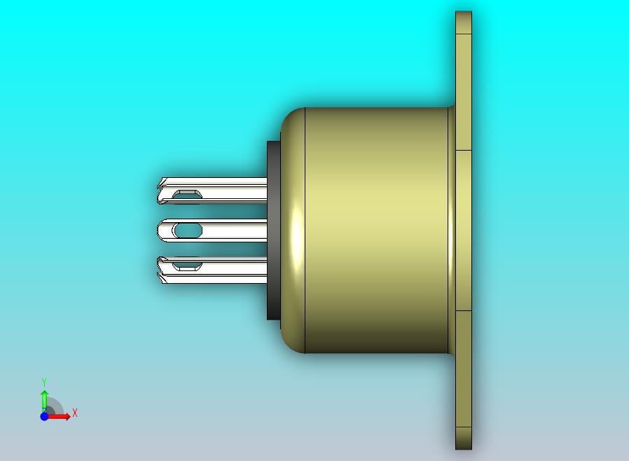 圆形连接器 DIN 8pin