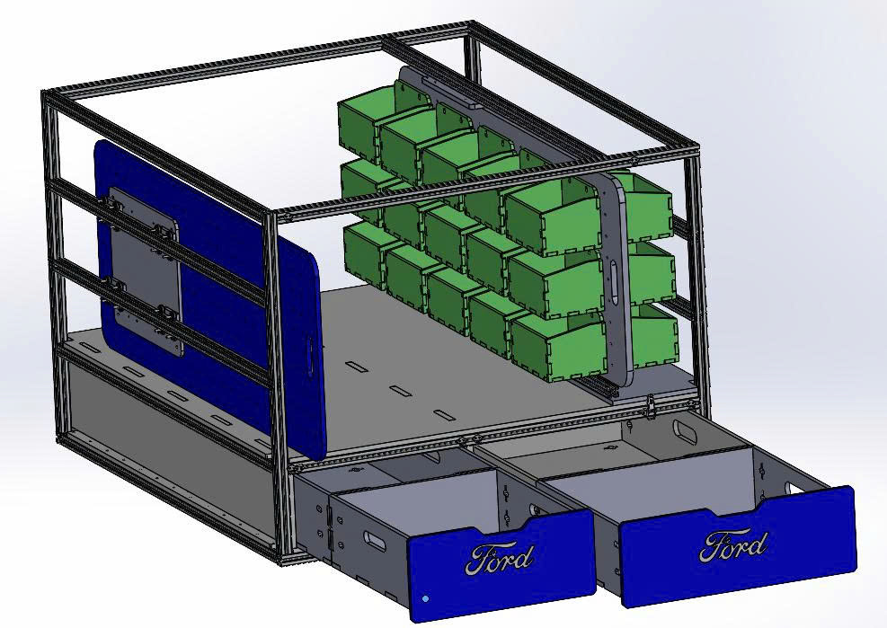 用于制造的工具、机械和零部件运输车