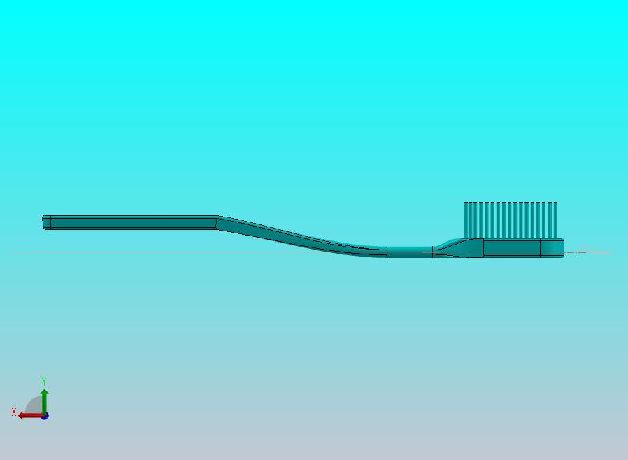 牙刷的简单设计