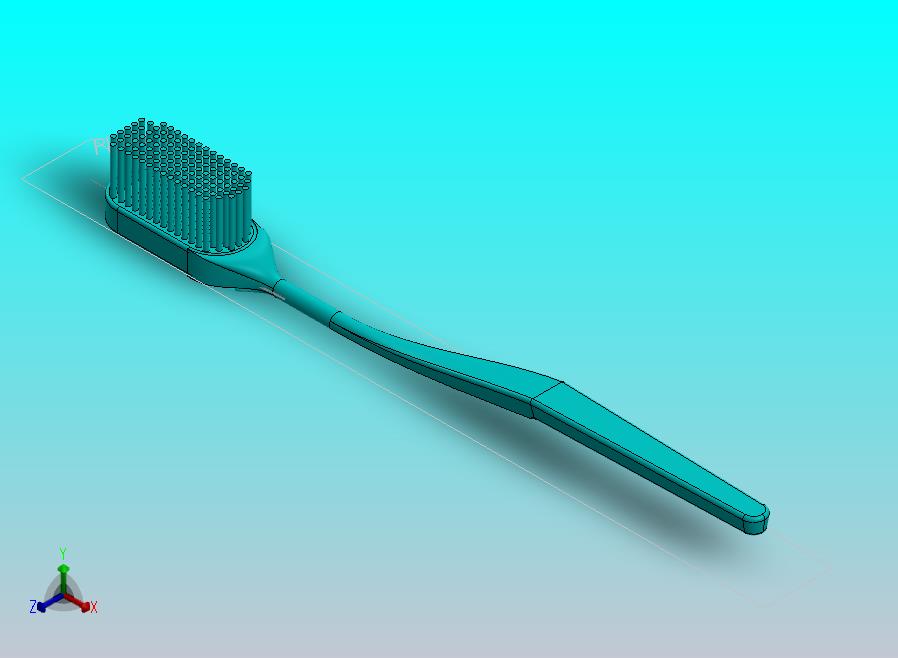 牙刷的简单设计