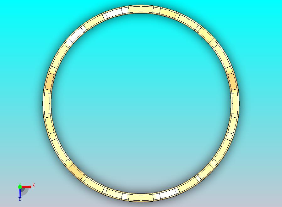 叶子图案金戒指