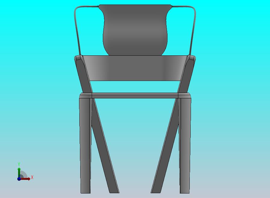 现代人体工学椅子