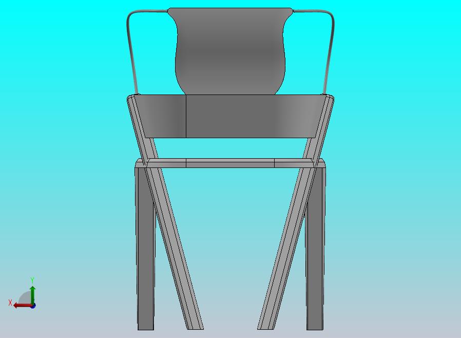 现代人体工学椅子