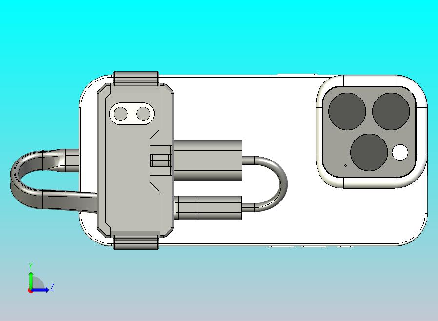 适用于带USB-C iPhone的FLIR One Pro适配器支架