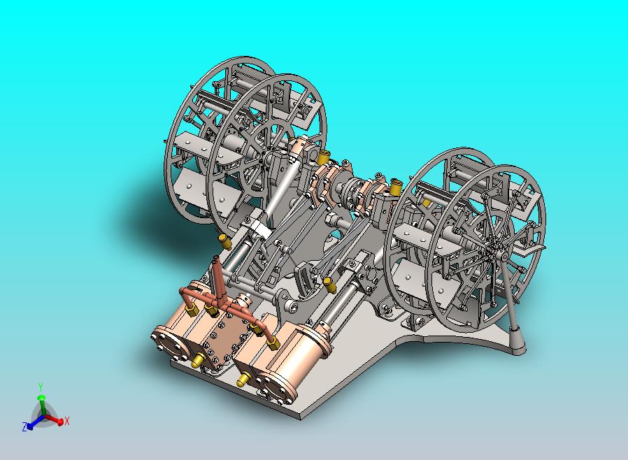 双缸蒸汽桨式蒸锅