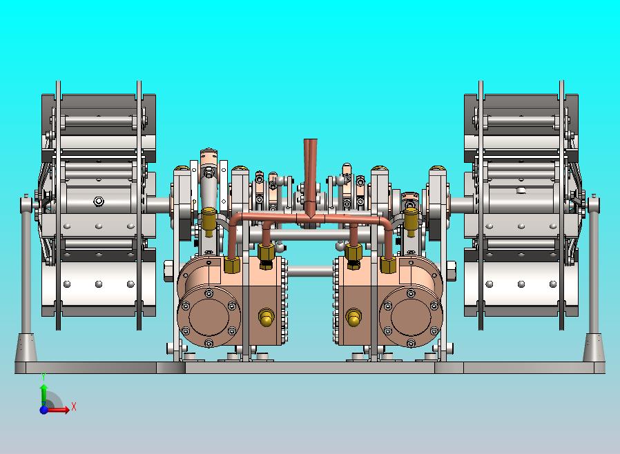 双缸蒸汽桨式蒸锅