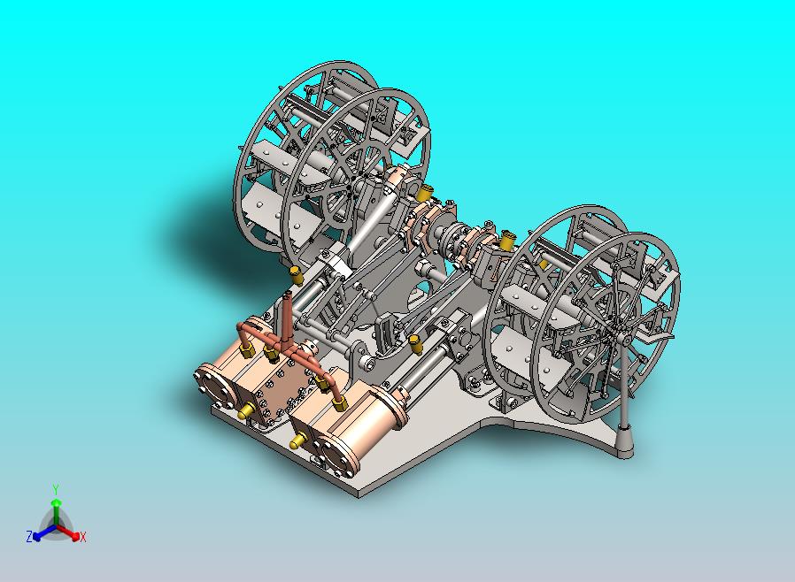 双缸蒸汽桨式蒸锅