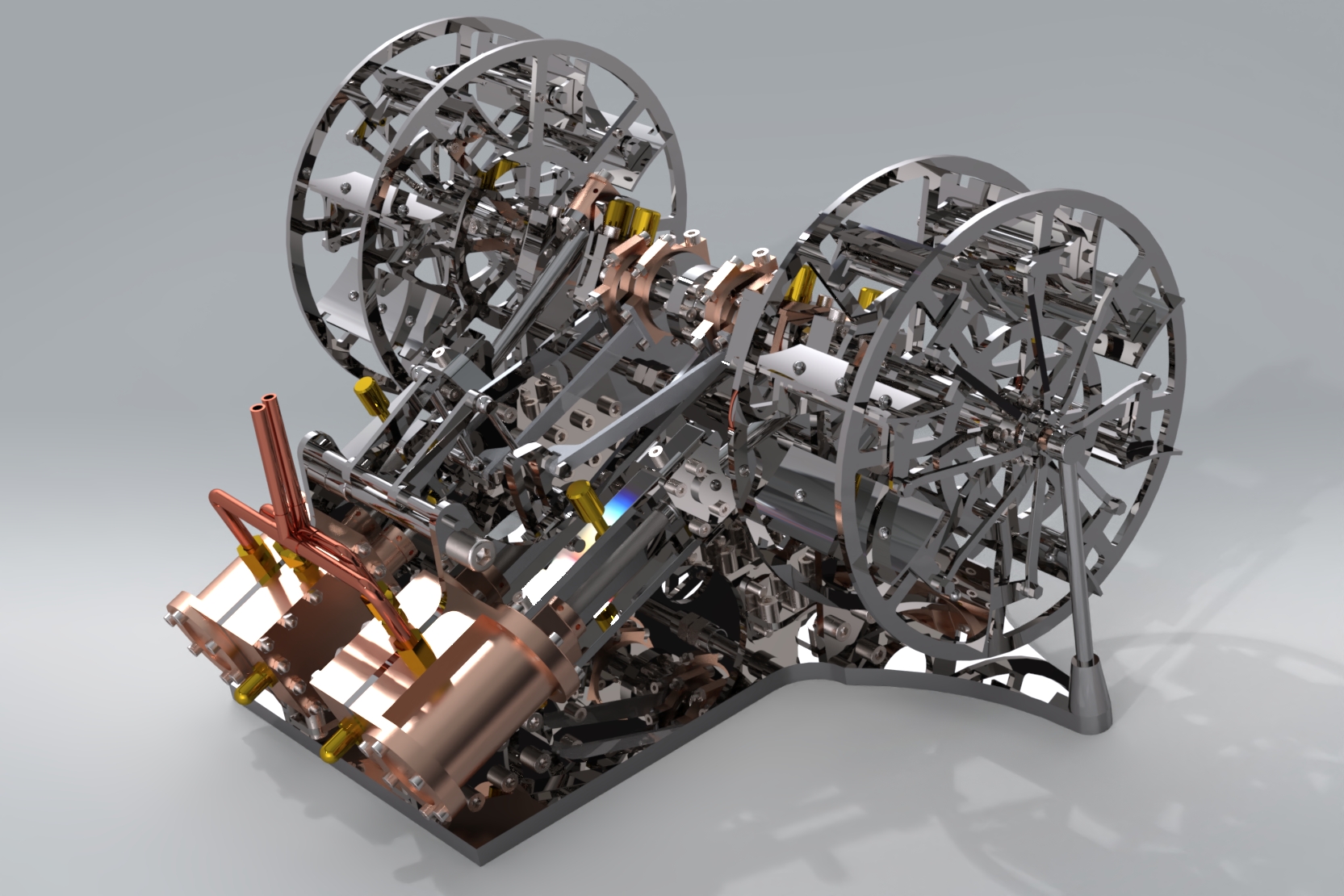 双缸蒸汽桨式蒸锅