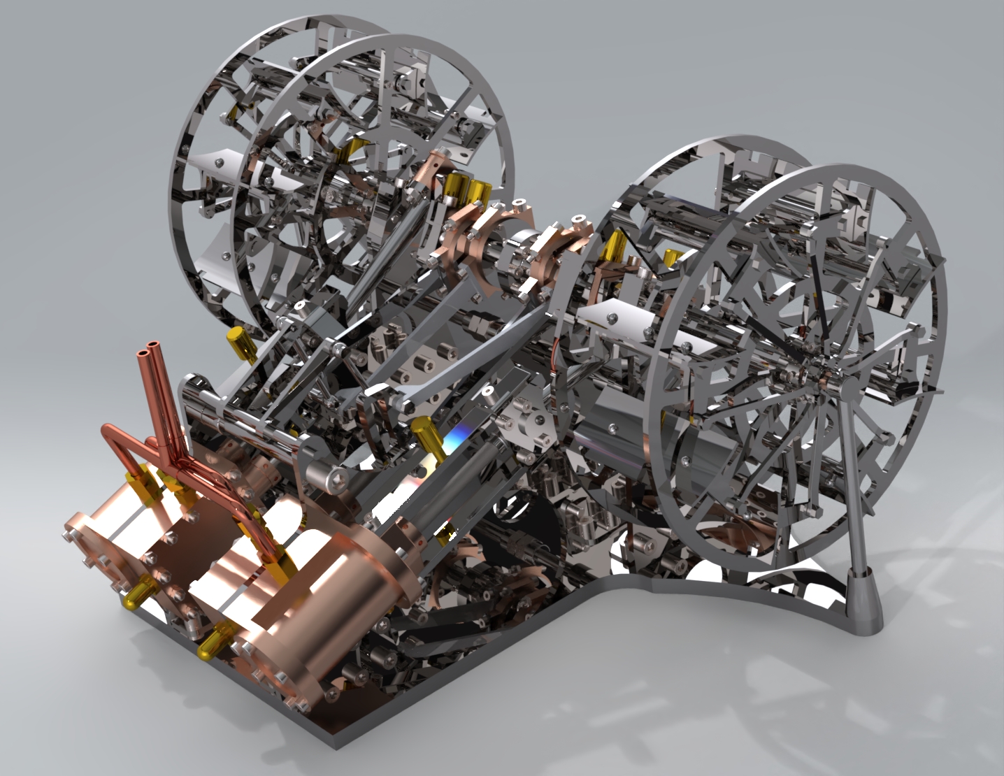 双缸蒸汽桨式蒸锅