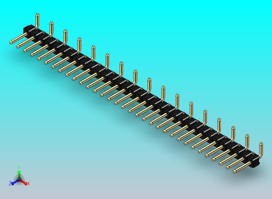 DS1022彩色排针 黑色 33P 100mil 类型 SMT R1 版本1.0.zip