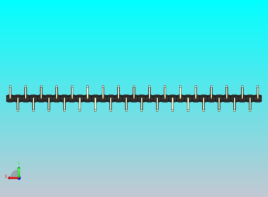 DS1022彩色排针 黑色 33P 100mil 类型 SMT R1 版本1.0.zip