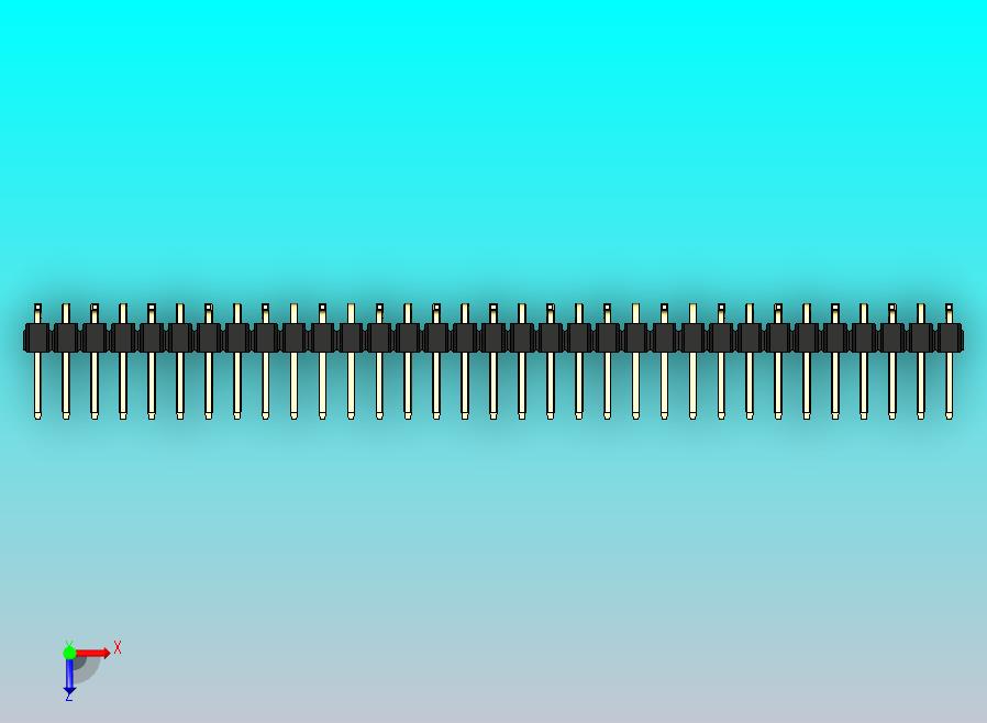 DS1022彩色排针 黑色 33P 100mil 类型 SMT R1 版本1.0.zip