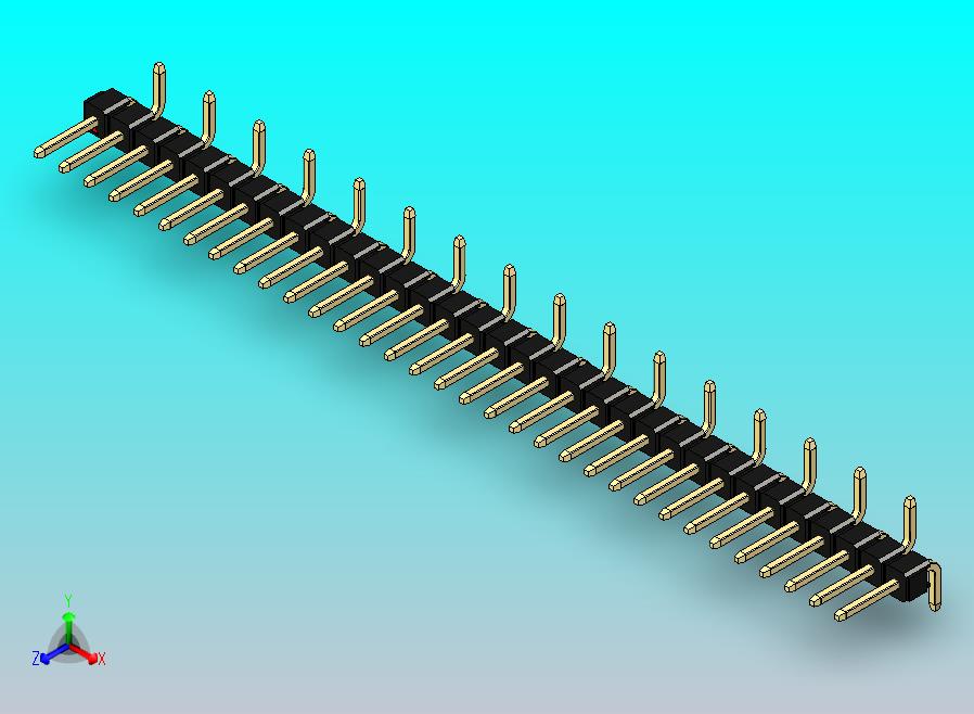 DS1022彩色排针 黑色 33p 100mil 类型 SMT R2 版本1.0.zip