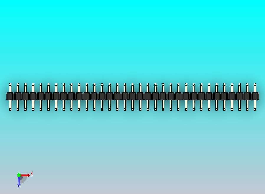 DS1022彩色排针 黑色 33p 100mil 类型U 版本1.0.zip