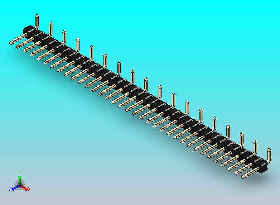 DS1022彩色排针 黑色 35p 100mil 类型 SMT R1 版本1.0.zip