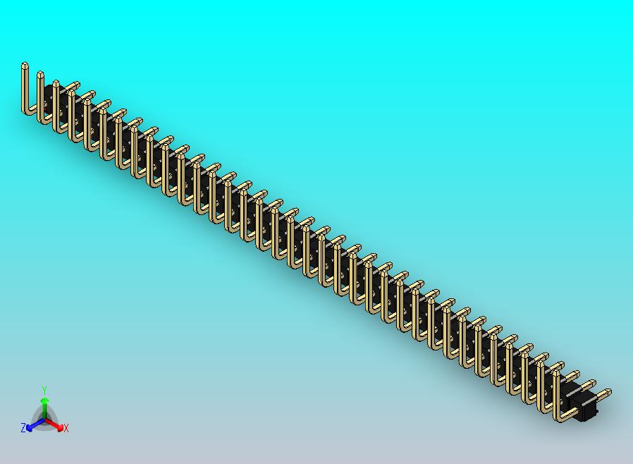 DS1022彩色排针 黑色 35p 100mil 类型U 版本1.0.zip