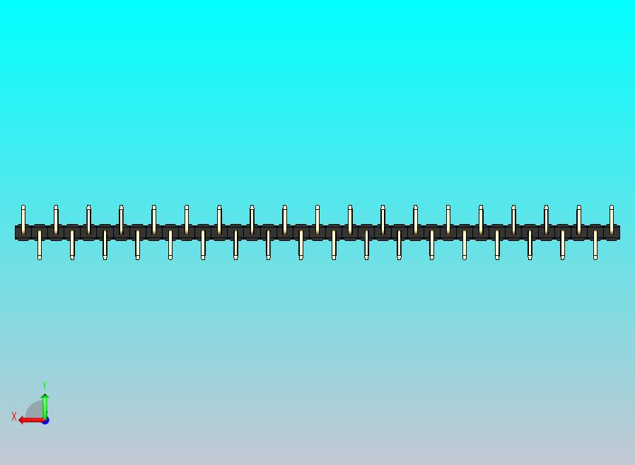 DS1022彩色排针 黑色 37p 100mil 类型 SMT R1 版本1.0.zip