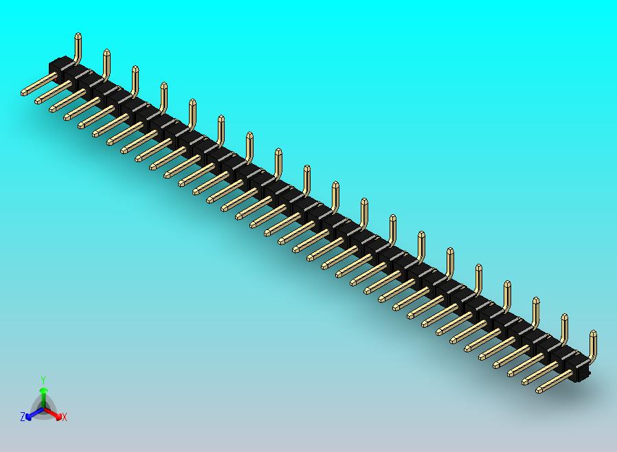 DS1022彩色排针 黑色 37p 100mil 类型 SMT R1 版本1.0.zip