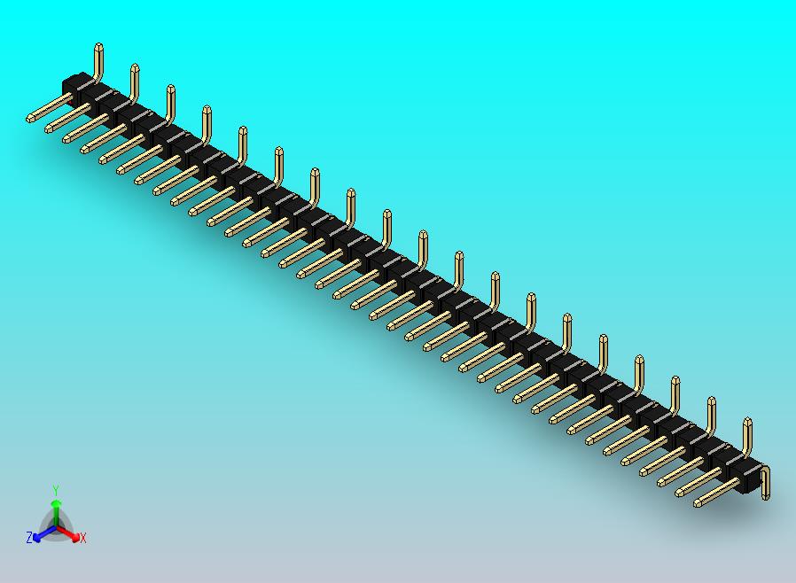 DS1022彩色排针 黑色 38P 100mil 类型 SMT R1 版本1.0.zip
