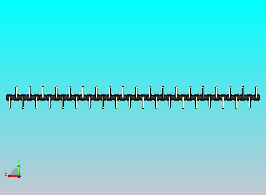 DS1022彩色排针 黑色 38P 100mil 类型 SMT R1 版本1.0.zip