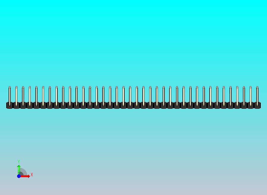 DS1022彩色排针 黑色 38p 100mil 类型U 版本1.0.zip