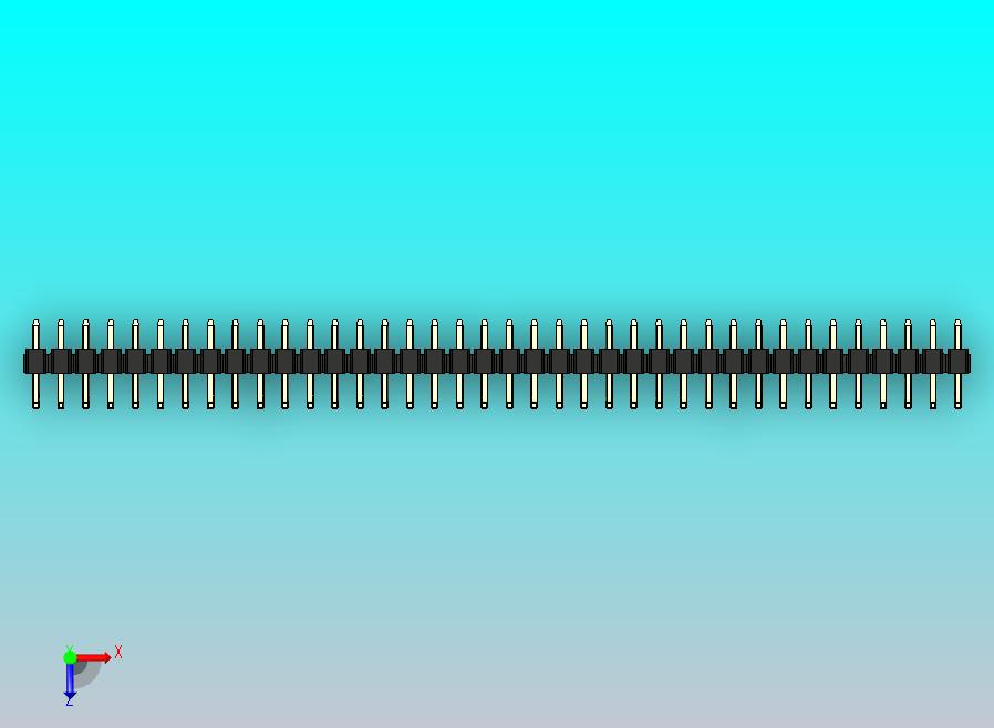 DS1022彩色排针 黑色 38p 100mil 类型U 版本1.0.zip