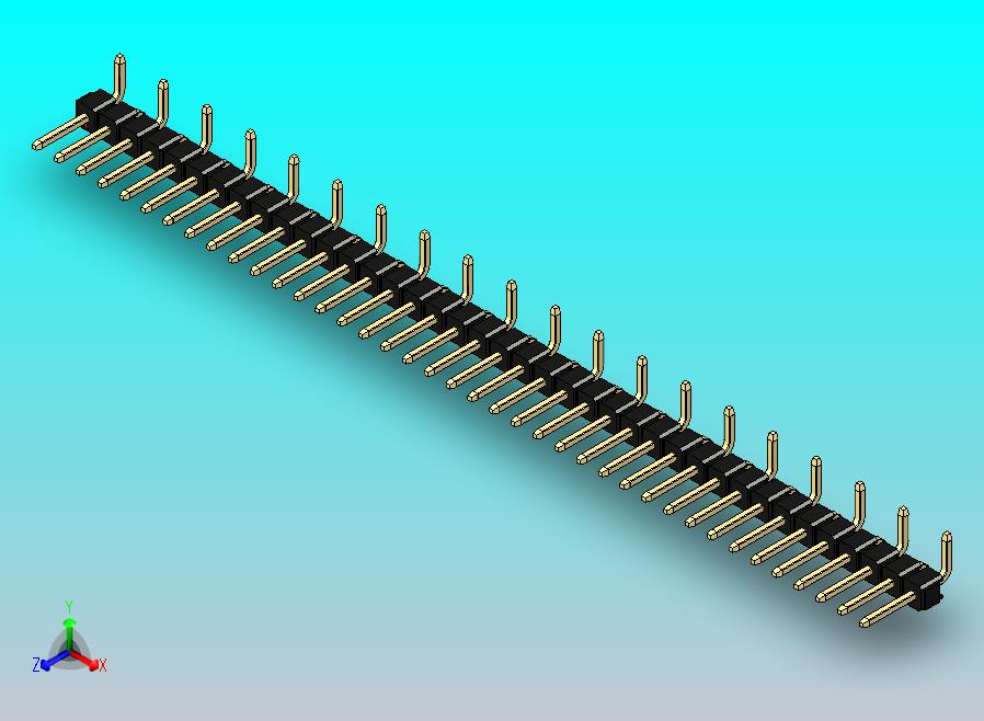 DS1022彩色排针 黑色 39P 100MIL 类型 SMT R1 版本1.0.zip