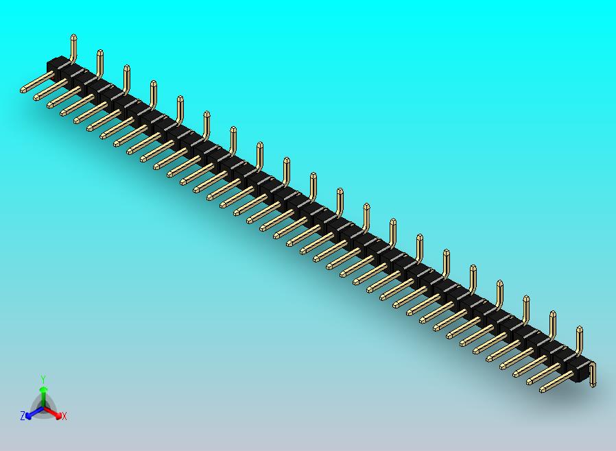 DS1022彩色排针 黑色 40p 100mil 类型 SMT R1 版本1.0.zip