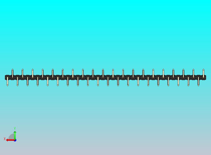 DS1022彩色排针 黑色 40p 100mil 类型 SMT R1 版本1.0.zip