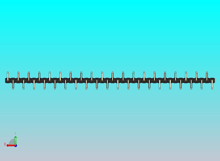 DS1022彩色排针 黑色 40P 100mil 类型 SMT R2 版本1.0.zip