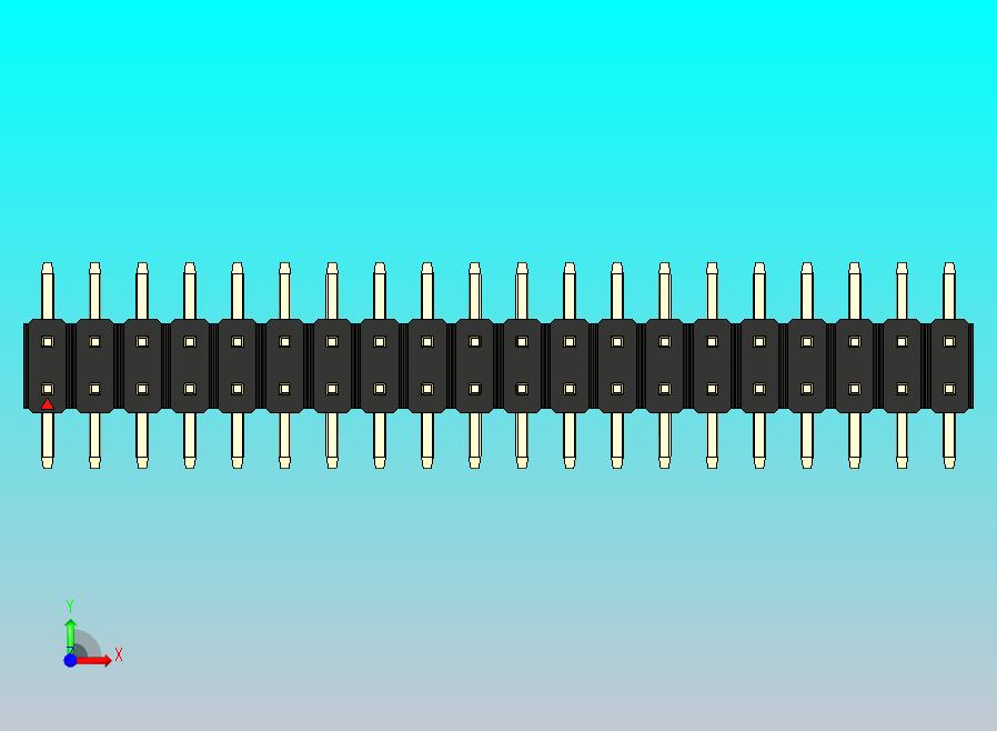 DS1022彩色排针 黑色 40p 100mil 类型SMT 版本1.0.zip