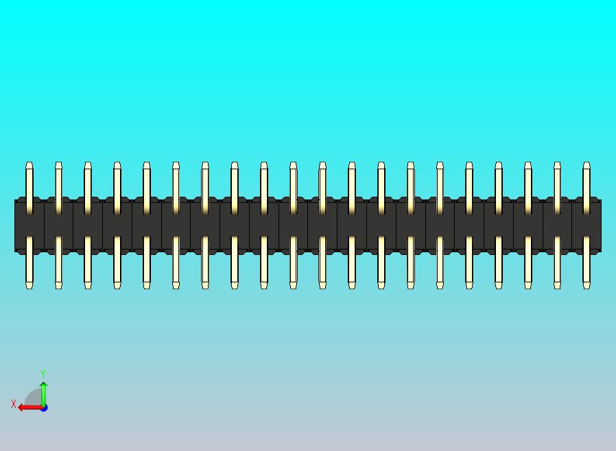 DS1022彩色排针 黑色 40p 100mil 类型SMT 版本1.0.zip