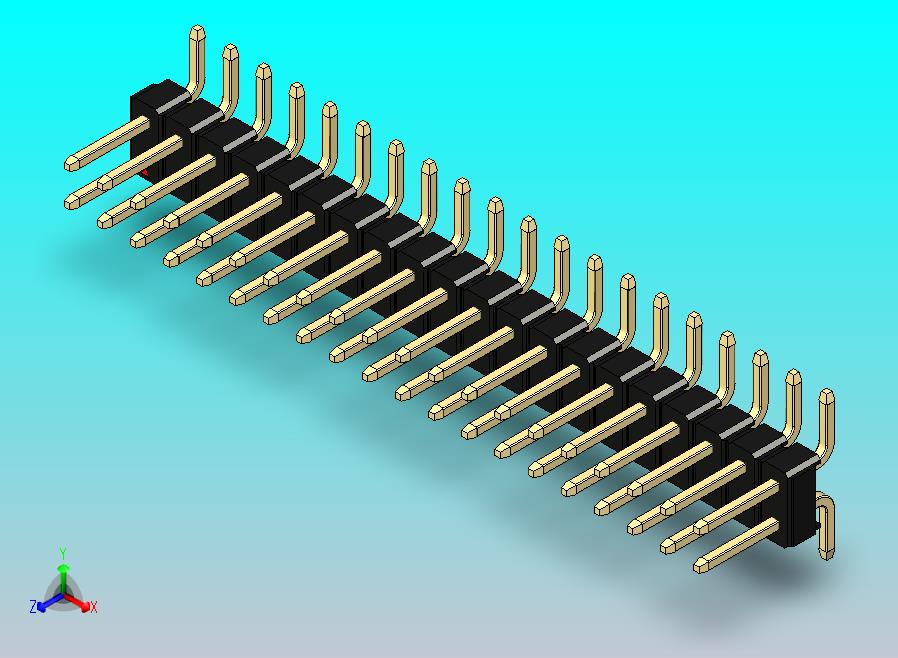 DS1022彩色排针 黑色 40p 100mil 类型SMT 版本1.0.zip