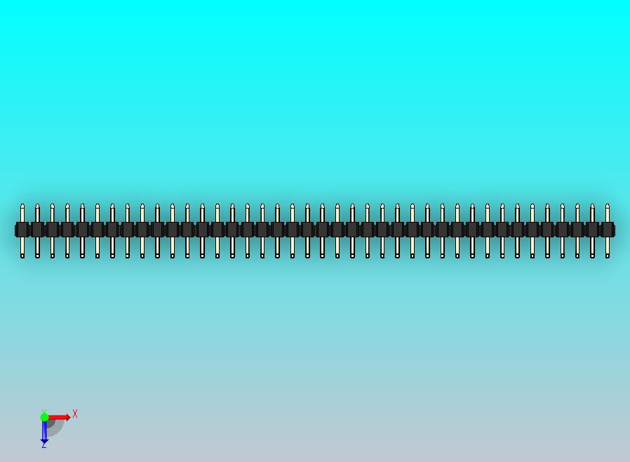 DS1022彩色排针 黑色 40P 100MIL 类型U 版本1.0.zip