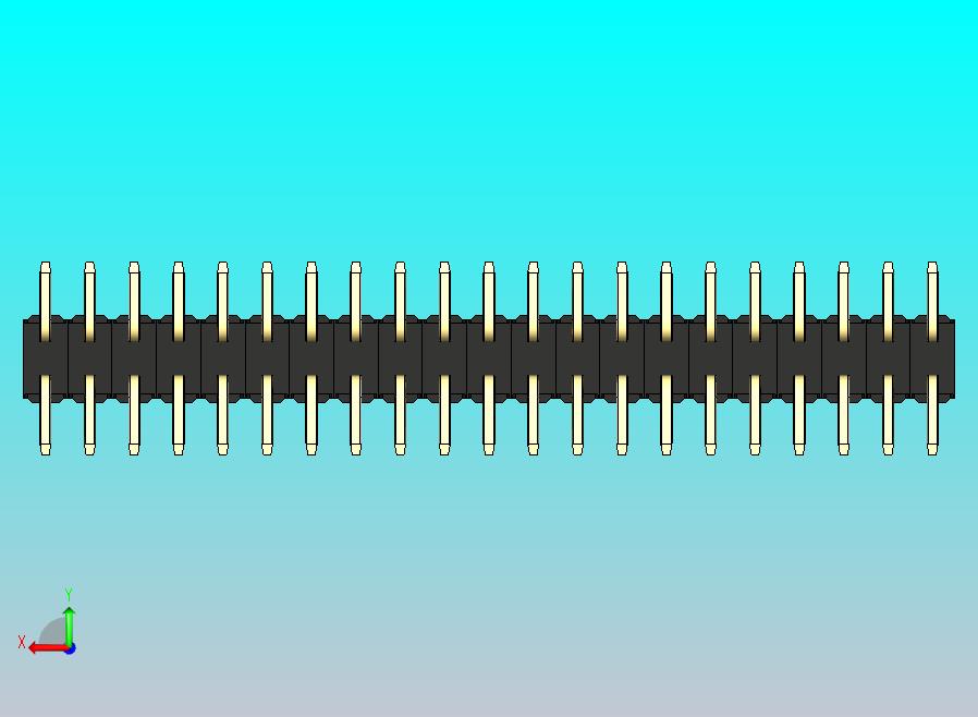 DS1022彩色排针 黑色 42p 100mil 类型SMT 版本1.0.zip