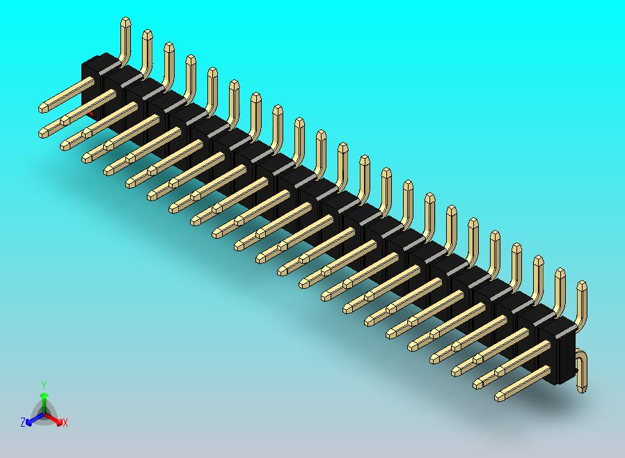 DS1022彩色排针 黑色 44P 100mil 类型SMT 版本1.0.zip