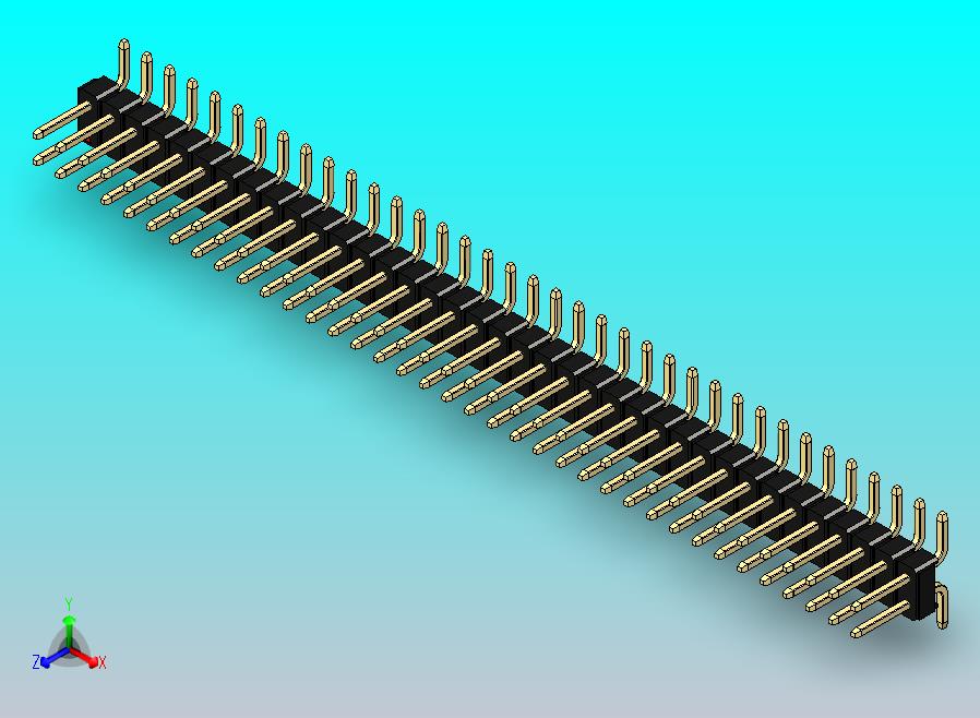 DS1022彩色排针 黑色 74P 100mil 类型SMT 版本1.0.zip