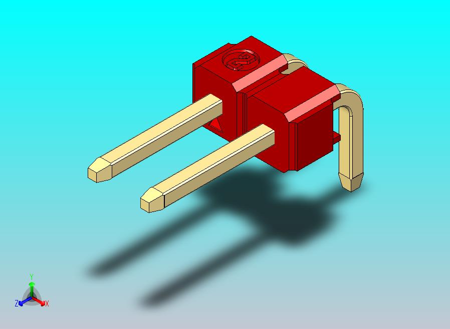 DS1022彩色排针 红色 1x02p 100mil 类型D 版本1.0.zip