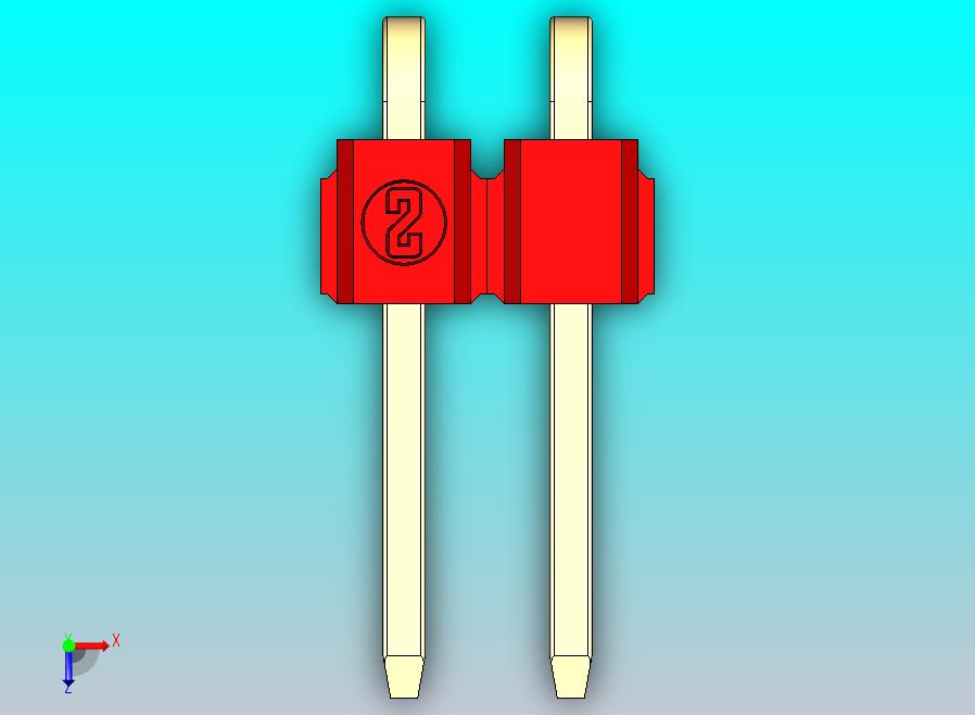 DS1022彩色排针 红色 1x02p 100mil 类型D 版本1.0.zip